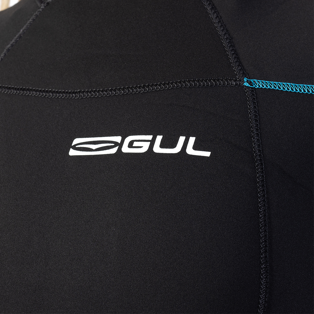 2025 Gul Womens Response 4/3mm GBS Back Zip Wetsuit RE1248-C1 - Black
